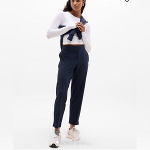Athleta Brooklyn Mid Rise Ankle Pants In Navy